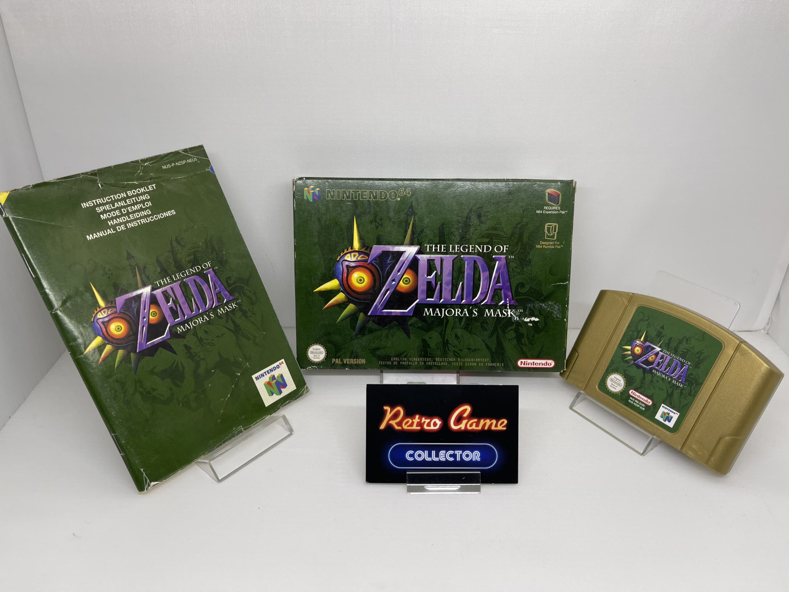 Zelda Majora's Mask Collector's Edition for Nintendo outlet 64 CIB